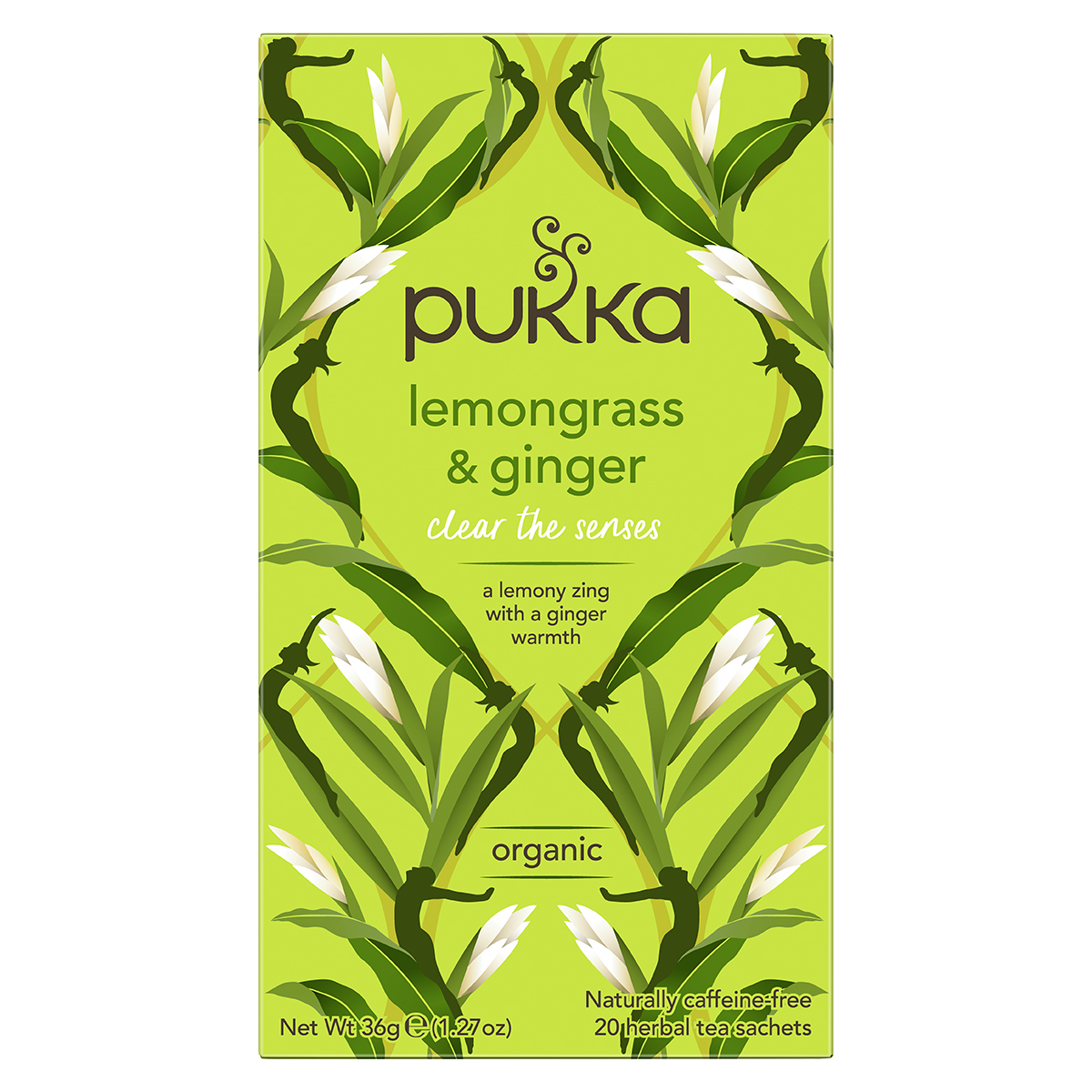 Pukka Lemongrass & Ginger 20 Tea sachets